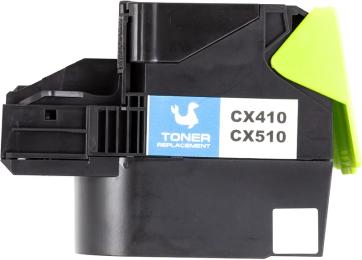 Картридж для принтера PowerPlant Lexmark CX310/CX410/CX510 CY (з чипом) (PP-TFL274C)