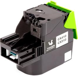 Картридж для принтера PowerPlant Lexmark CX410de (CX410/CX510) (з чипом) (PP-TFL285B)
