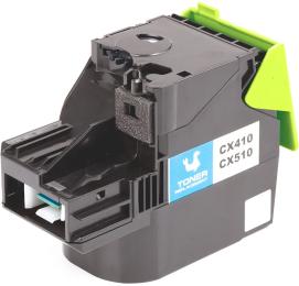 Картридж для принтера PowerPlant Lexmark CX410 de CY (CX410/CX510) (з чипом) (PP-TFL286C)