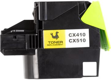 Картридж для принтера PowerPlant Lexmark CX410de YL (CX410/CX510) (з чипом) (PP-TFL288Y)