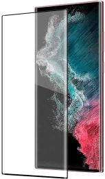 Захисне скло PowerPlant для Samsung Galaxy S22 Ultra Black (GL601162)