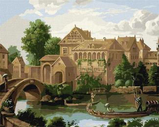 Картина за номерами Ідейка 40 х 50 см KHO3633 Італійська провінція