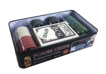 Настільна гра HQ J02070P гра покер на 80 фішок