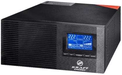Джерело безперебійного живлення Kraft KRF-AVR1000VA/800W-12V Black