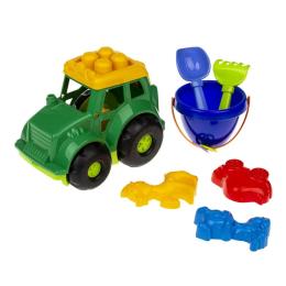 Набір для пісочниці Colorplast 0220 Green Трактор Коник