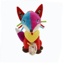 Брязкальце Bambi WD210260 з прорізувачем (Лиса)