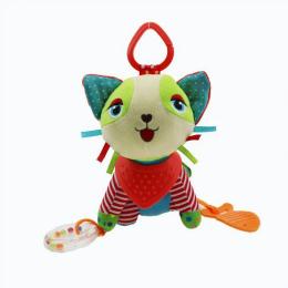 Брязкальце Bambi WD210260 з прорізувачем (Кіт)