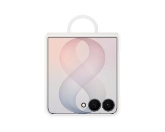 Чохол-накладка Samsung Silicone Ring Magnet для Samsung Galaxy Flip 8 F776 Cream (EF-EF776CWEGUA)