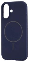 Чохол-накладка Infinity Silicone Case with MagSafe for iPhone 17 Dark Blue