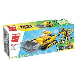Конструктор Qman 1417 79 дет Savage Bulldozer