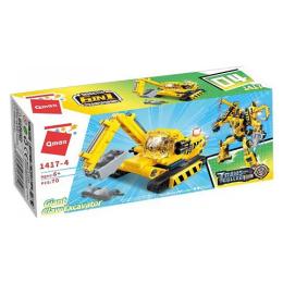 Конструктор Qman 1417 79 дет Giant Claw Excavator