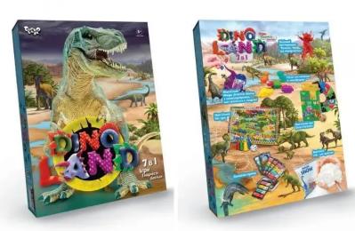 Настільна гра Danko Toys Dino Land 7в1 (DL-01-01U)