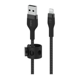 Дата-кабель Belkin USB 2.0 (тато) - Lightning (тато), 1м Black (CAA010BT1MBK)