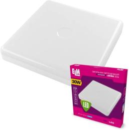 Світлодіодний світильник ELM MIRA 30W 6500К (26-0079) White