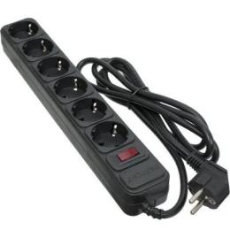 Мережевий фільтр Patron SP-1662 Black 6 розеток