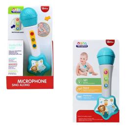 Інтерактивна іграшка Bambi 846BS мікрофон зі світлом і звуком