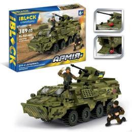 Конструктор iBlock PL-921-423 БТР-4 389 дет