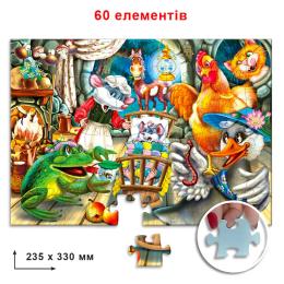 Пазл Енергія Плюс 83873 Казка про розумне мишеня на 60 елементів