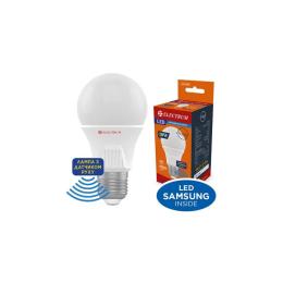 Світлодіодна лампа Electrum Elegant LS-33MS A60 10W E27 4000K з датчиком руху (A-LS-1970)