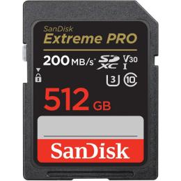 Карта памяті SanDisk 512 GB SDXC UHS-I U3 V30 Extreme PRO (SDSDXXD-512G-GN4IN)