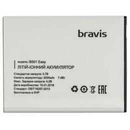 Акумулятор до телефону Bravis Easy Black 2000 mah