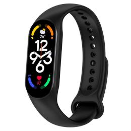 Ремінець для фітнес-браслету BeCover для Xiaomi Mi Smart Band 7 Black (707476)