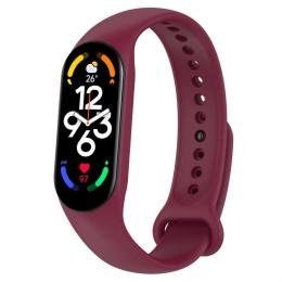 Ремінець для фітнес-браслету BeCover для Xiaomi Mi Smart Band 7 Wine Red (707491)