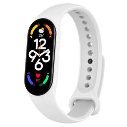 Ремінець для фітнес-браслету BeCover для Xiaomi Mi Smart Band 7 White (707486)