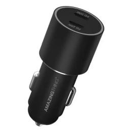 Автомобільний адаптер для телефона AmazingThing Speed Pro Car Charger Black PD 45W (SPPD45WBK)