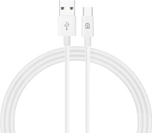 Дата-кабель ArmorStandart AMD718L USB-C (тато) - USB (тато) 1.2 м White (ARM64298)
