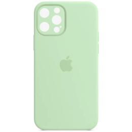 Чохол-накладка EpiK Silicone Case Full Camera (AA) для iPhone 14 Pro Pistachio