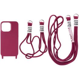 Чохол-накладка EpiK TPU two straps California для iPhone 13 Pro Max Rose Red