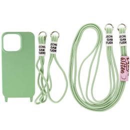Чохол-накладка EpiK TPU two straps California для iPhone 13 Pro Pistachio