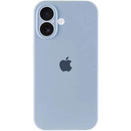 Чохол-накладка EpiK Silicone Case Full Camera Protective (AA) для Apple iPhone 16 (6.1) Sweet Blue