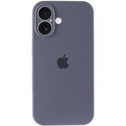 Чохол-накладка EpiK Silicone Case Full Camera Protective (AA) для Apple iPhone 16 (6.1) Lavender Gray