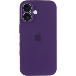 Чохол-накладка EpiK Silicone Case Full Camera Protective (AA) для Apple iPhone 16 (6.1) Amethyst