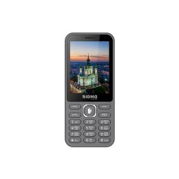 Кнопковий телефон Sigma mobile X-style 31 Power Type-C Gray