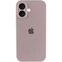 Чохол-накладка EpiK Silicone Case Full Camera Protective (AA) для Apple iPhone 16 Plus (6.7) Lavender
