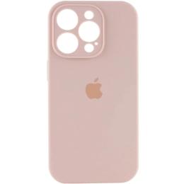Чохол-накладка EpiK Silicone Case Full Camera Protective (AA) для Apple iPhone 16 Pro (6.3) Pink Sand