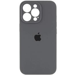 Чохол-накладка EpiK Silicone Case Full Camera Protective (AA) для Apple iPhone 16 Pro (6.3) Dark Gray