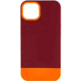 Чохол-накладка EpiK Bichromatic для Apple iPhone 13 Burgundy Orange