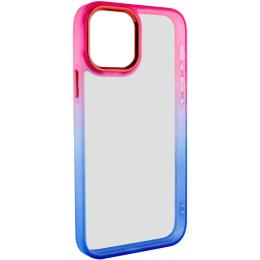Чохол-накладка EpiK TPU+PC Fresh sip series для iPhone 13 Blue Pink