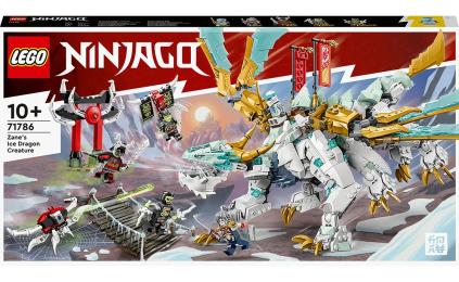 Конструктор LEGO Ninjago 71786 Істота Крижаний Дракон Зейна