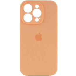 Чохол-накладка EpiK Silicone Case Full Camera Protective (AA) для Apple iPhone 16 Pro (6.3) Cantaloupe