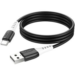 Дата-кабель Hoco X82 USB (тато) - Type-C (тато) 1 м Black 3 A