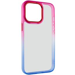 Чохол-накладка EpiK Fresh sip series для iPhone 13 Pro Max Blue Pink