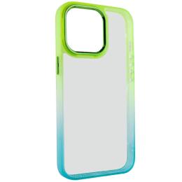 Чохол-накладка EpiK Fresh sip series для iPhone 13 Pro Turquoise Lemon