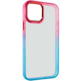 Чохол-накладка EpiK Fresh sip series для iPhone 14 Turquoise Pink