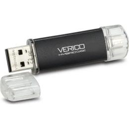 Флеш память Verico 64Gb Hybrid CLASSIC Black