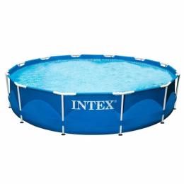 Басейн Intex 28210 Blue круглий, 366-76см, обєм  6503 л